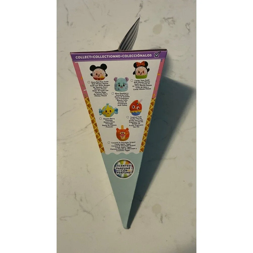 Disney Munchlings Single Serve Series 1 Scented Mystery Plush Blind Box – New